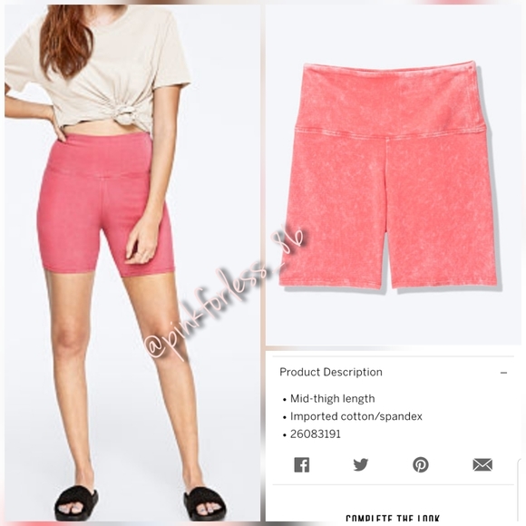 PINK Victoria's Secret Pants - 💕VS PINK COTTON BIKE SHORTS